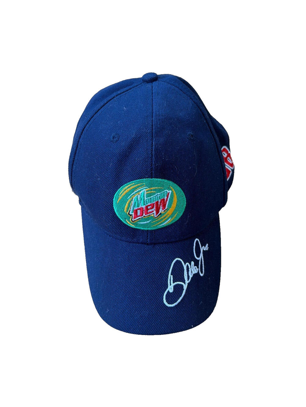 Mountain Dew, Dale Earnhardt Jr. #88, Navy Blue, Adjustable NASCAR Hat, See Pics